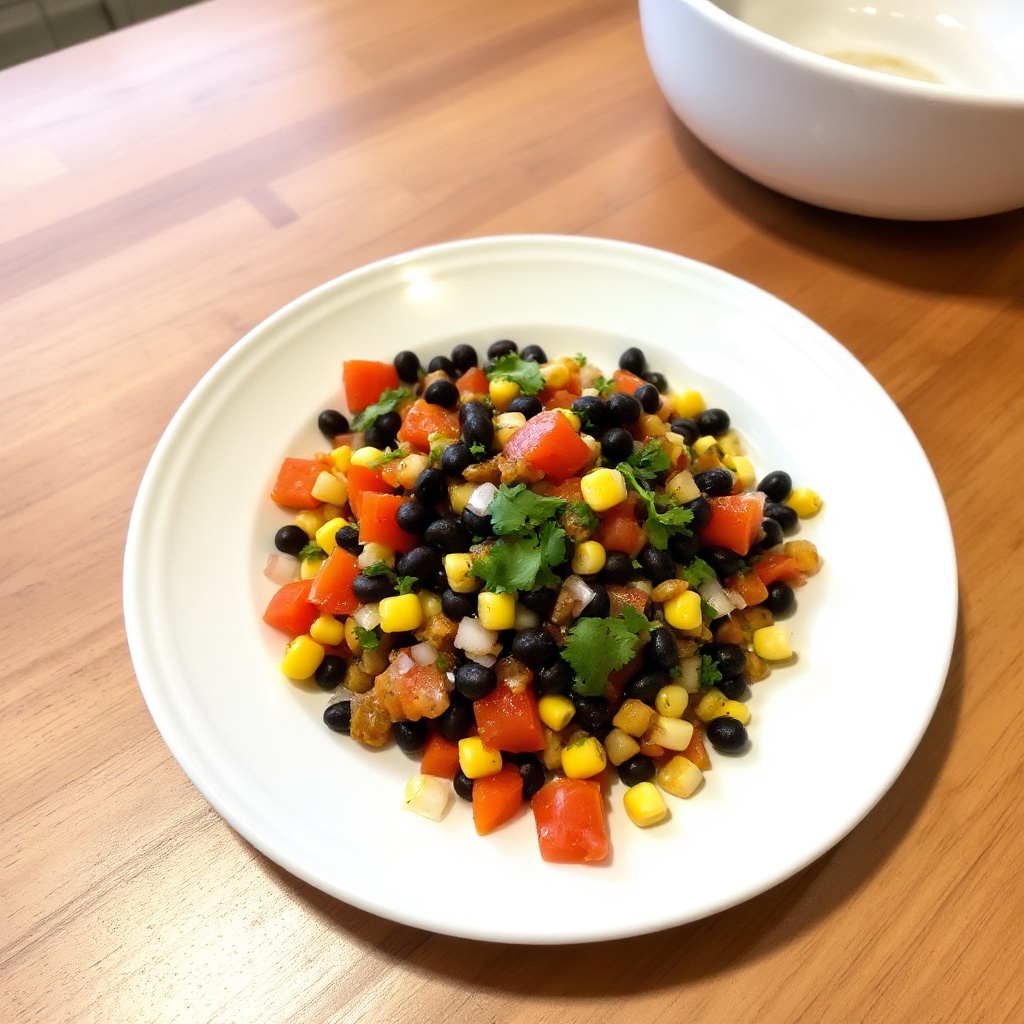Zesty Black Bean and Corn Salsa