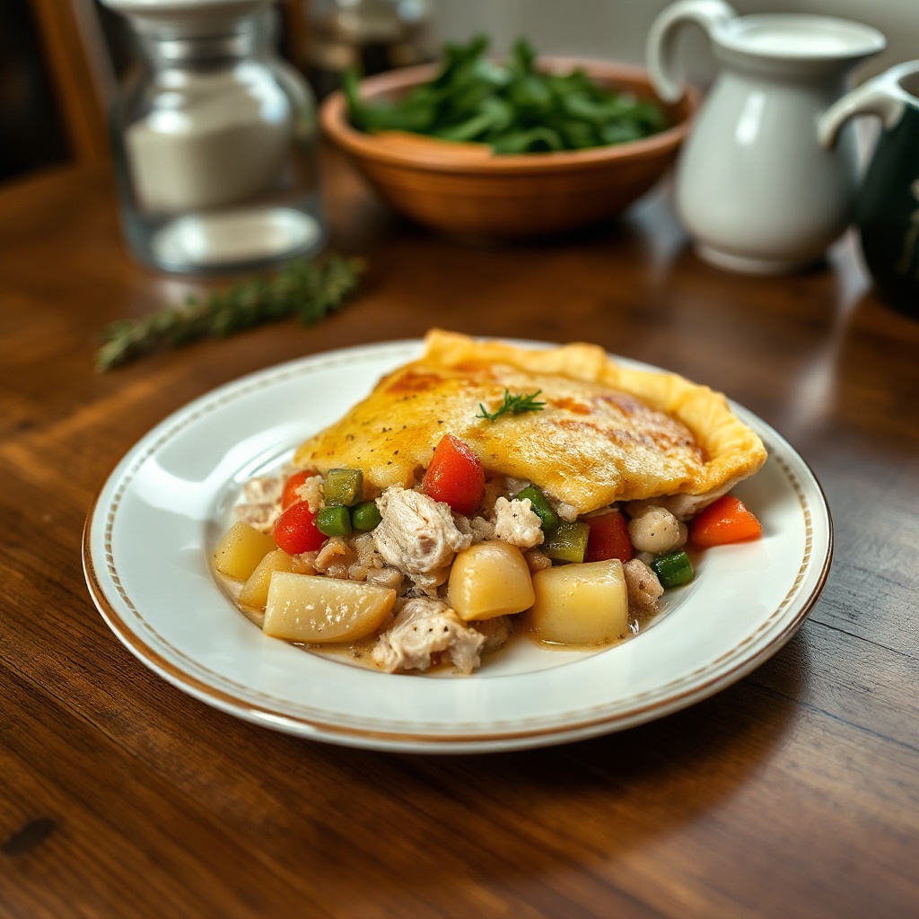 Torta Salata di Tacchino e Verdure