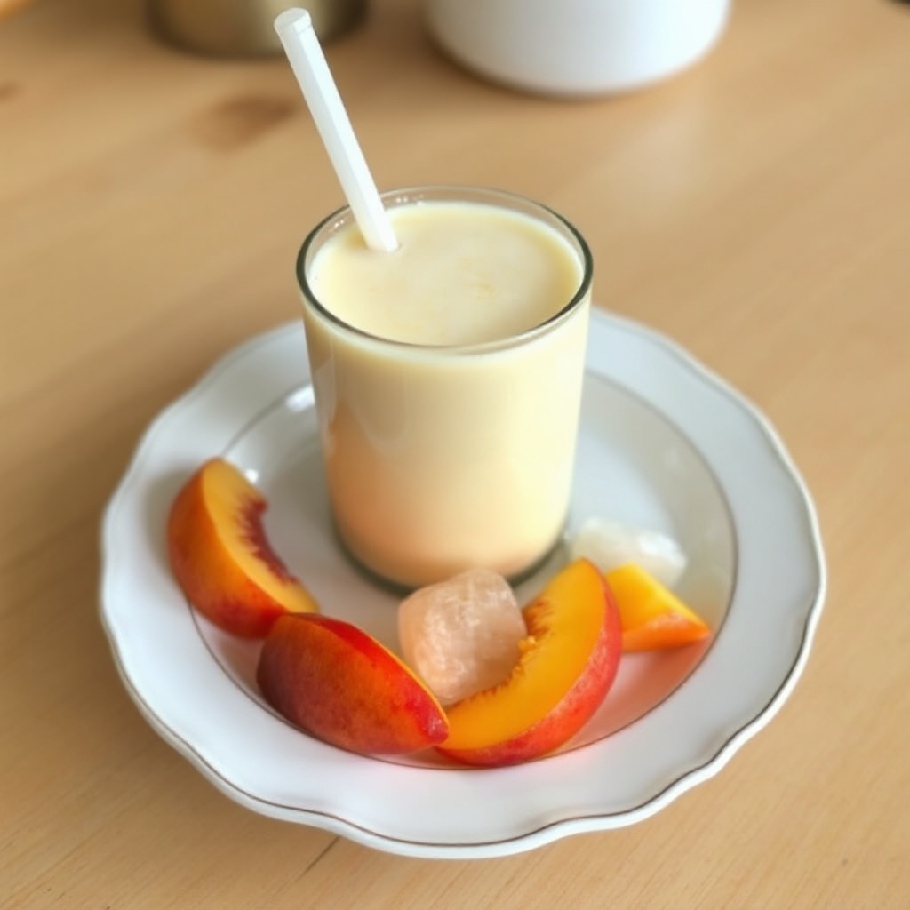 Peachy Delight Smoothie