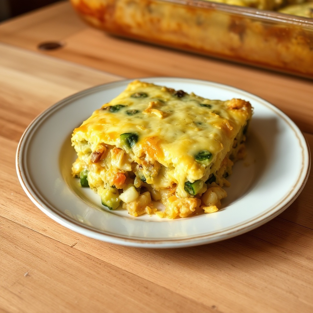 Käse-Zucchini-Auflauf