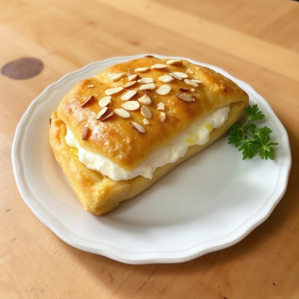 Mandel-Frischkäse-Danish