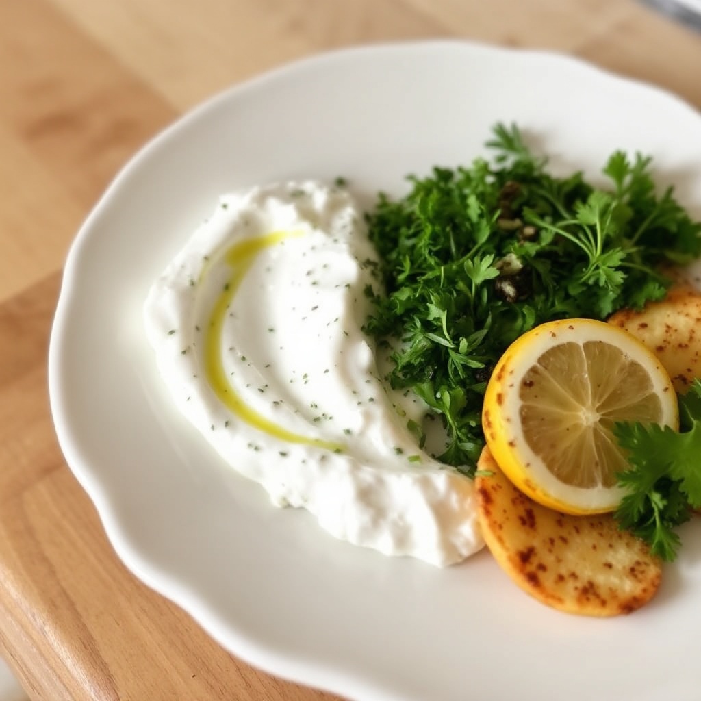Creamy Herb Yogurt Dip