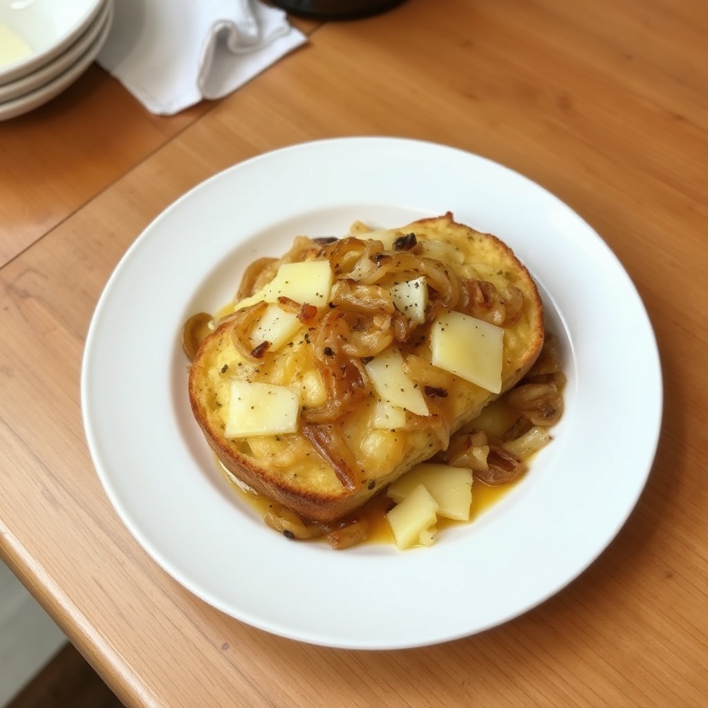 Sformato Salato di Cipolle e Formaggio