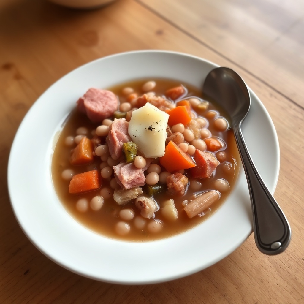 Zuppa Comfort con Prosciutto e Fagioli