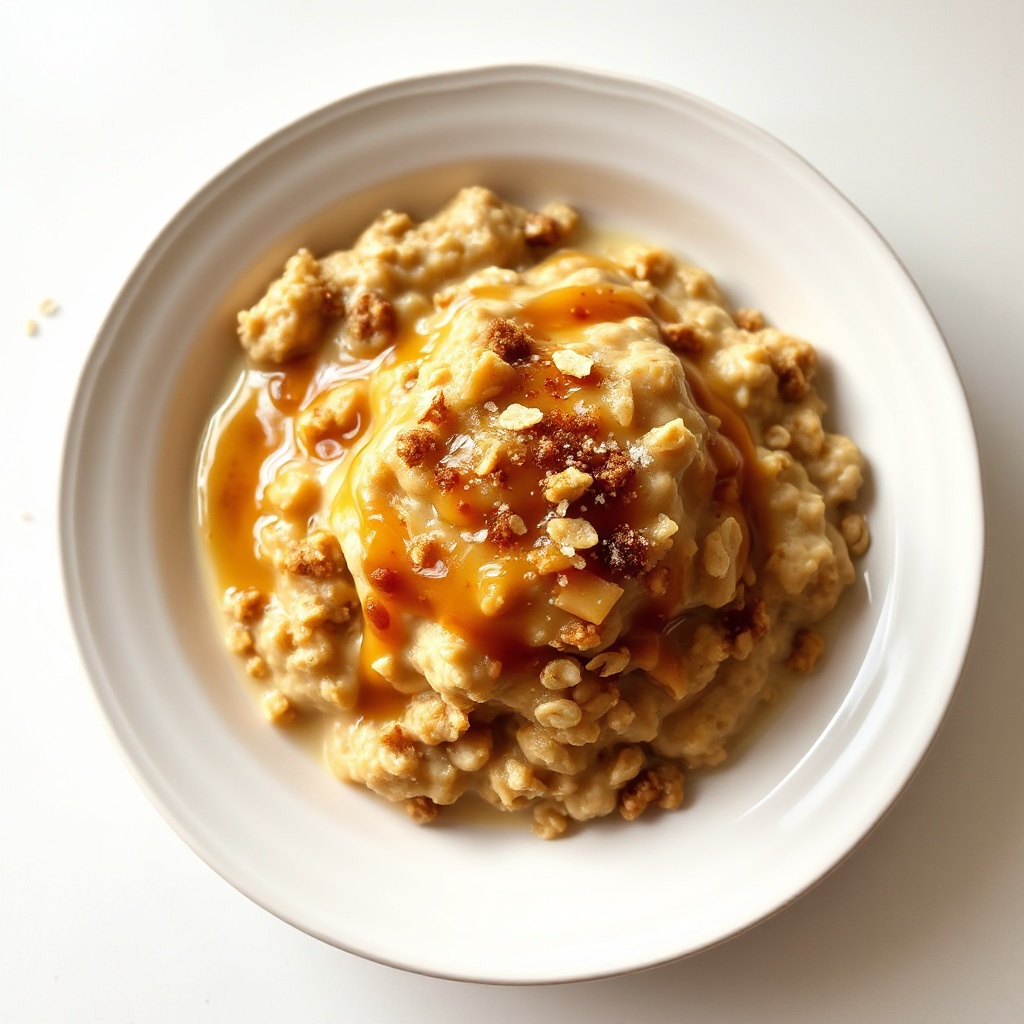 Delizia Cremosa di Avena con Sciroppo d'Acero e Zucchero di Canna
