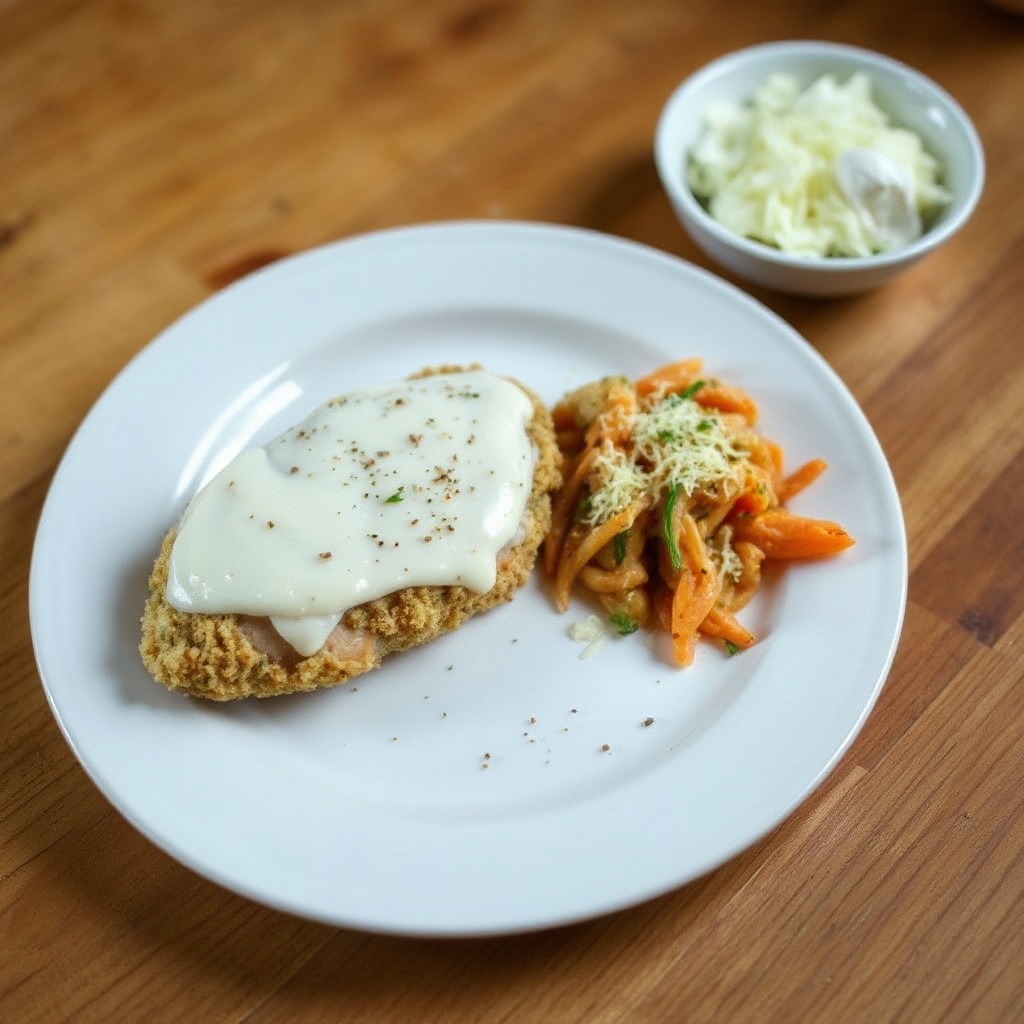 Pollo Cremoso con Crosta di Erbe