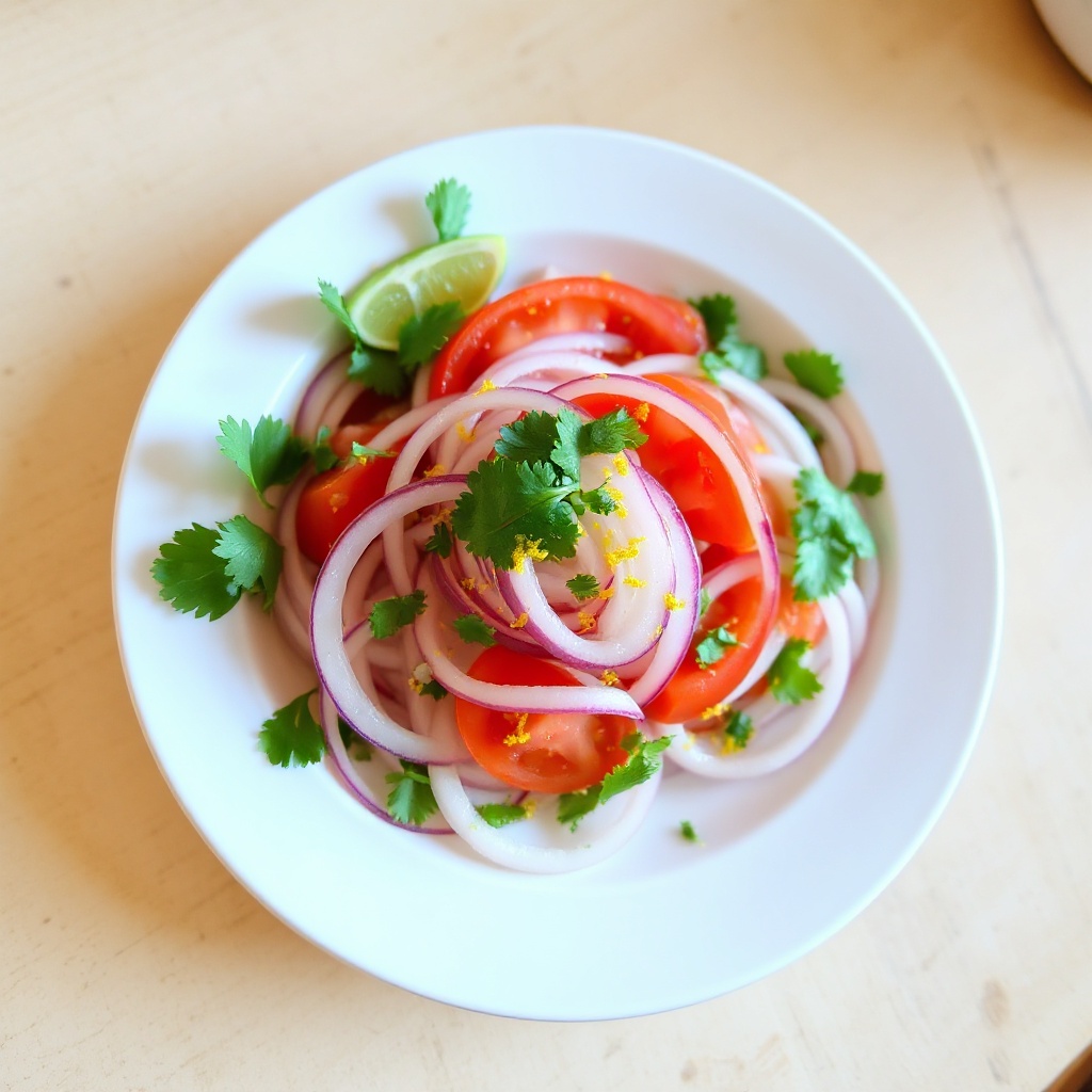 Zesty Lime Onion Salad