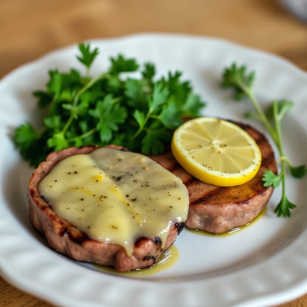 Gegrilltes Filet Mignon mit Kräuter-Zitrus-Butter