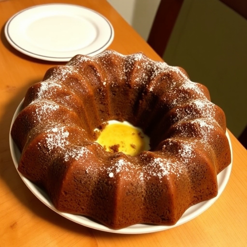Gewürzter Lebkuchen Gugelhupf