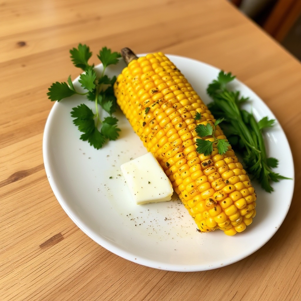Delizia di Mais Arrosto Aromatizzato alle Erbe