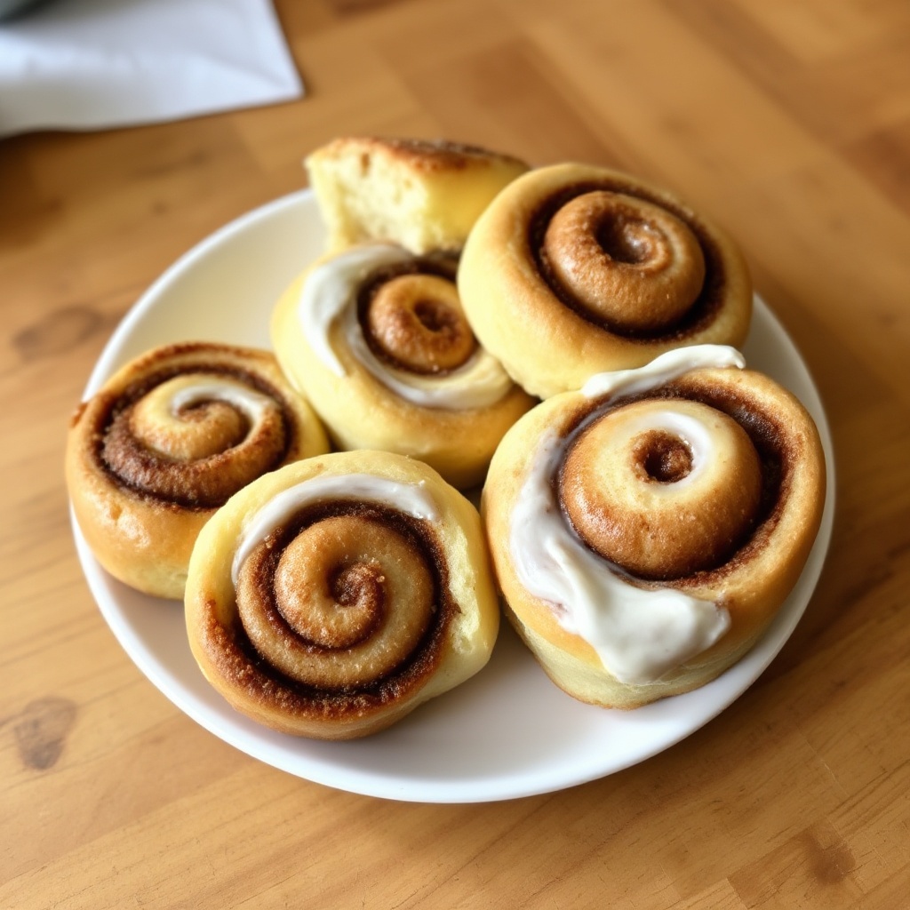 Leckere Zimtschnecken