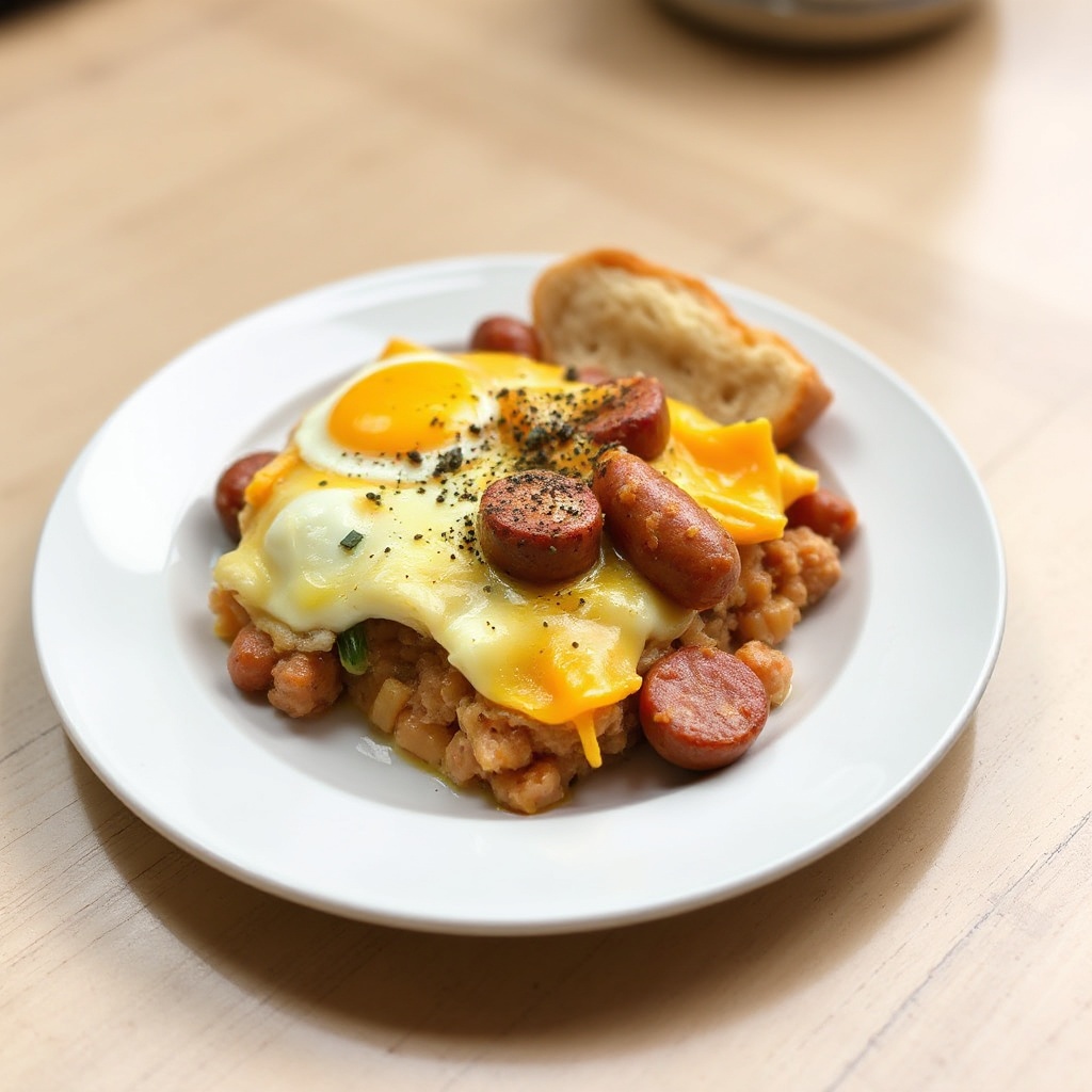 Sformato Salato di Salsiccia per Colazione
