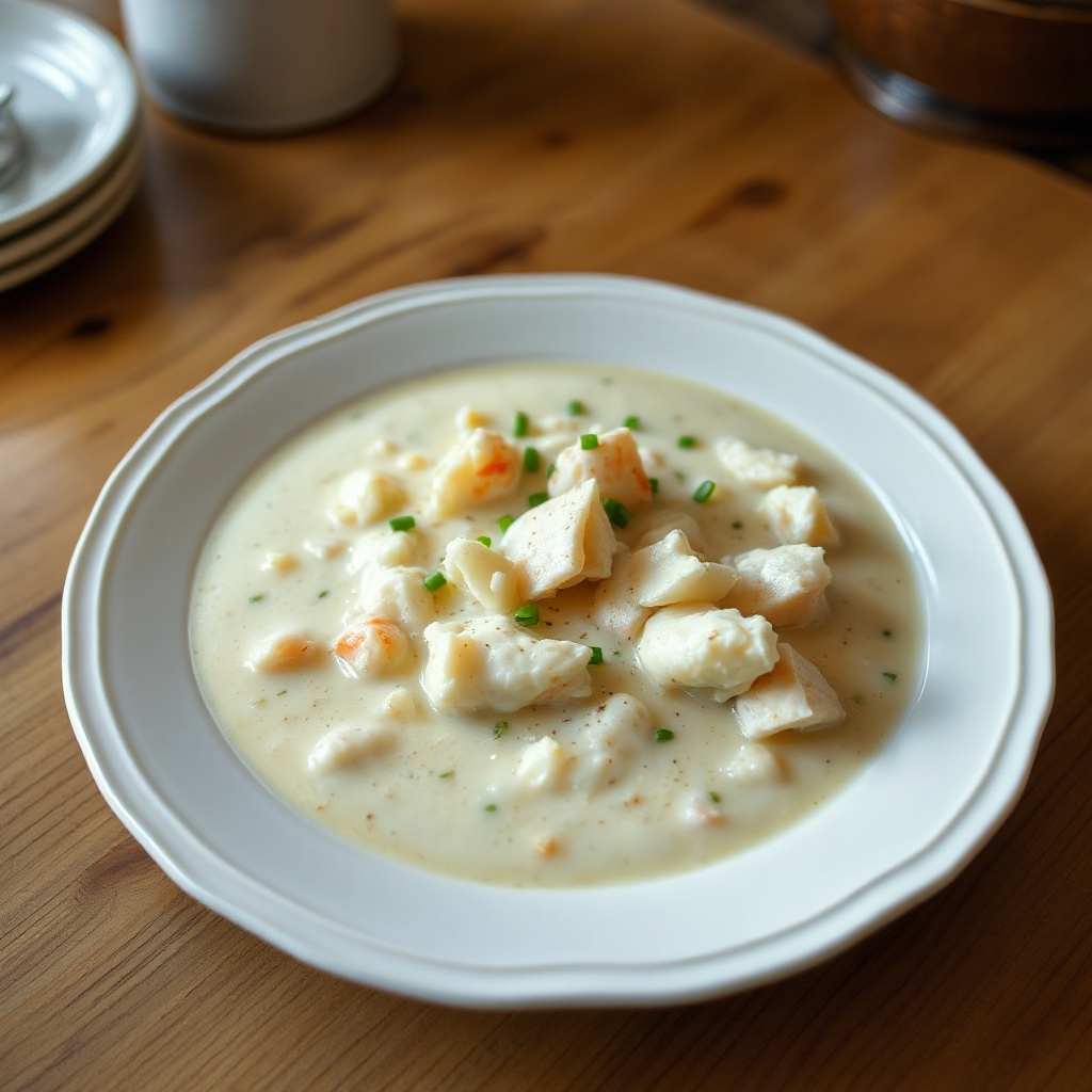 Zuppa Cremosa di Granchio