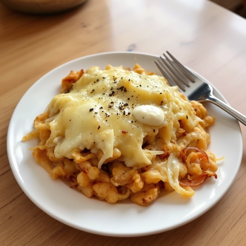 Sformato di Cipolle al Formaggio