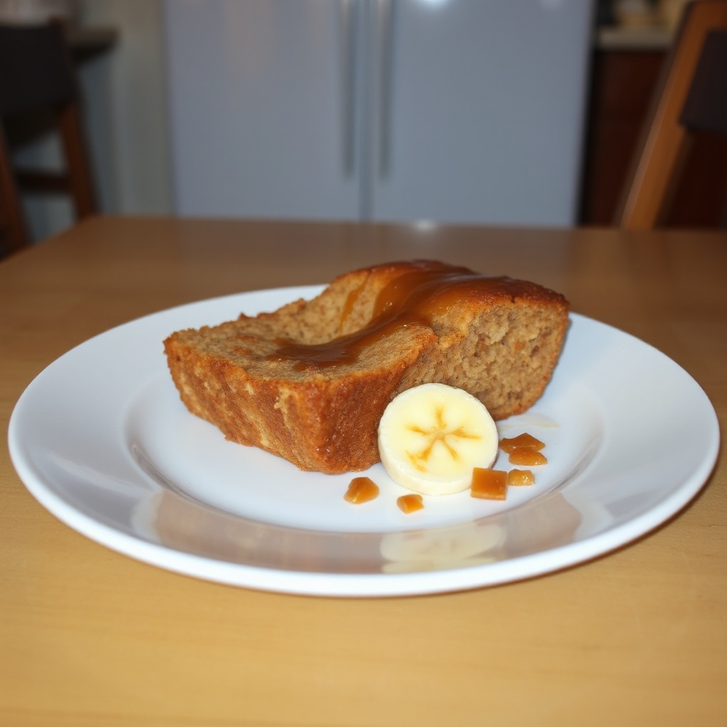 Caramelized Banana Rum Loaf