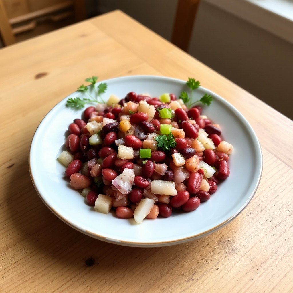 Insalata di Fagioli Rossi Piccante