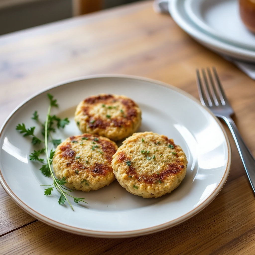 Savory Tuna Cakes with Herbs