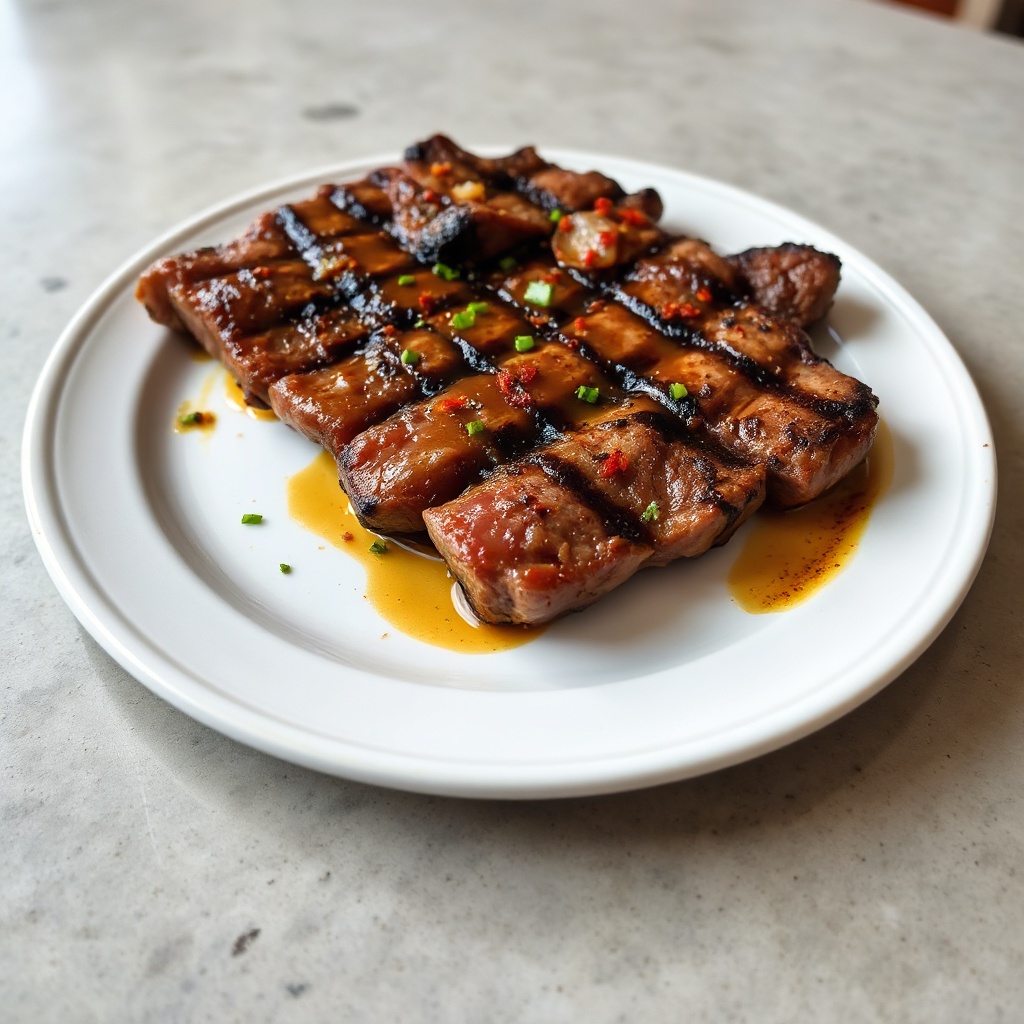 Grilled Asian Marinated Steak