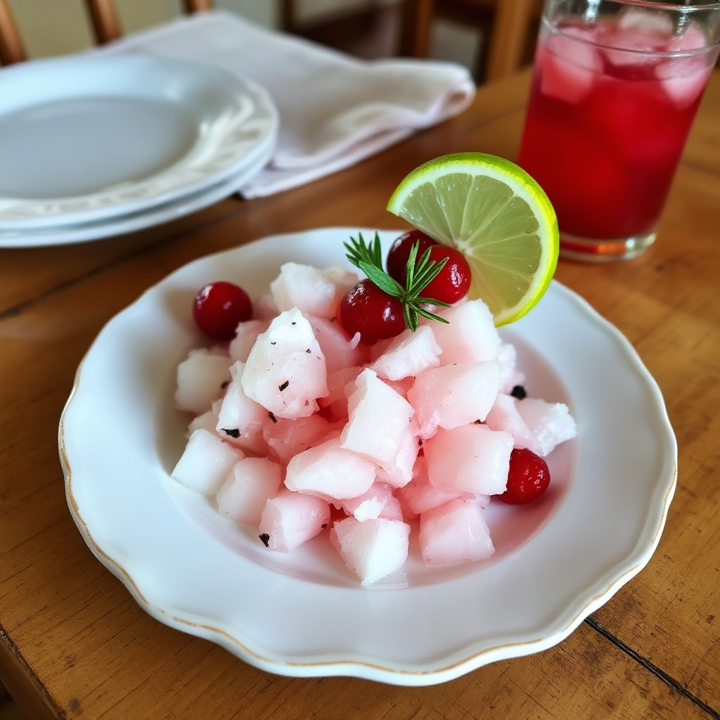 Cranberry Coconut Amaretto Cooler
