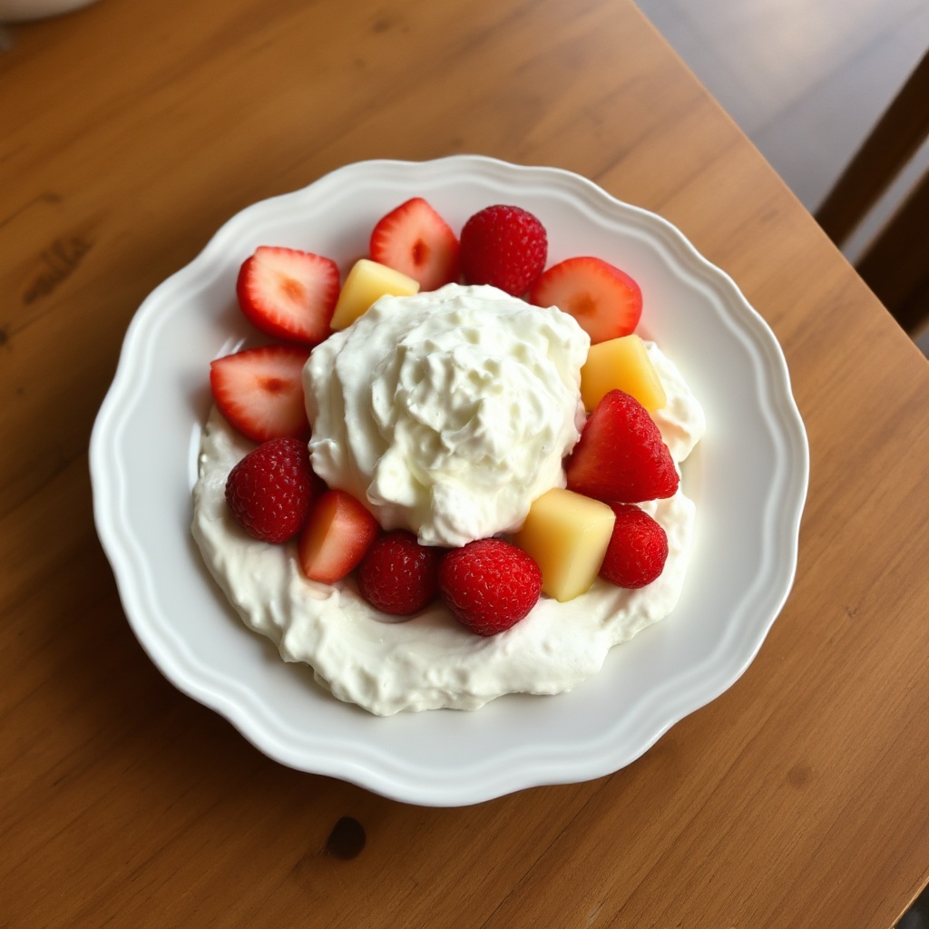 Creamy Vanilla Fruit Dip