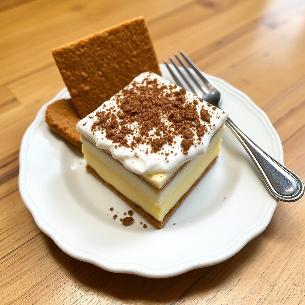 Schicht-Dessert mit Vanillepudding