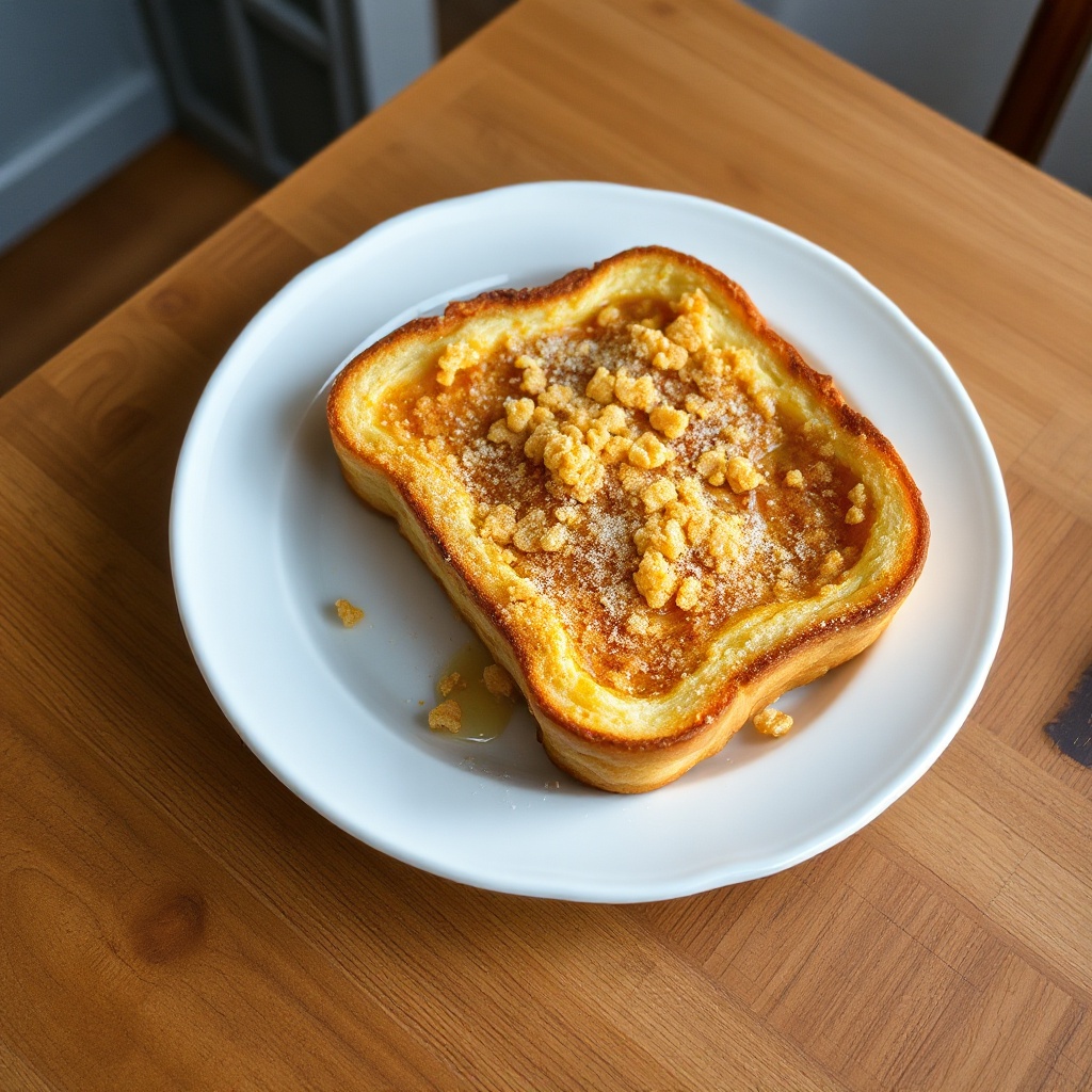Goldene Knusprige French Toast