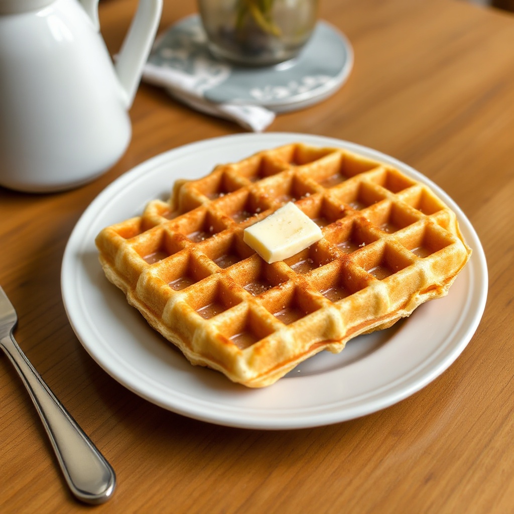 Goldene Belgische Waffeln