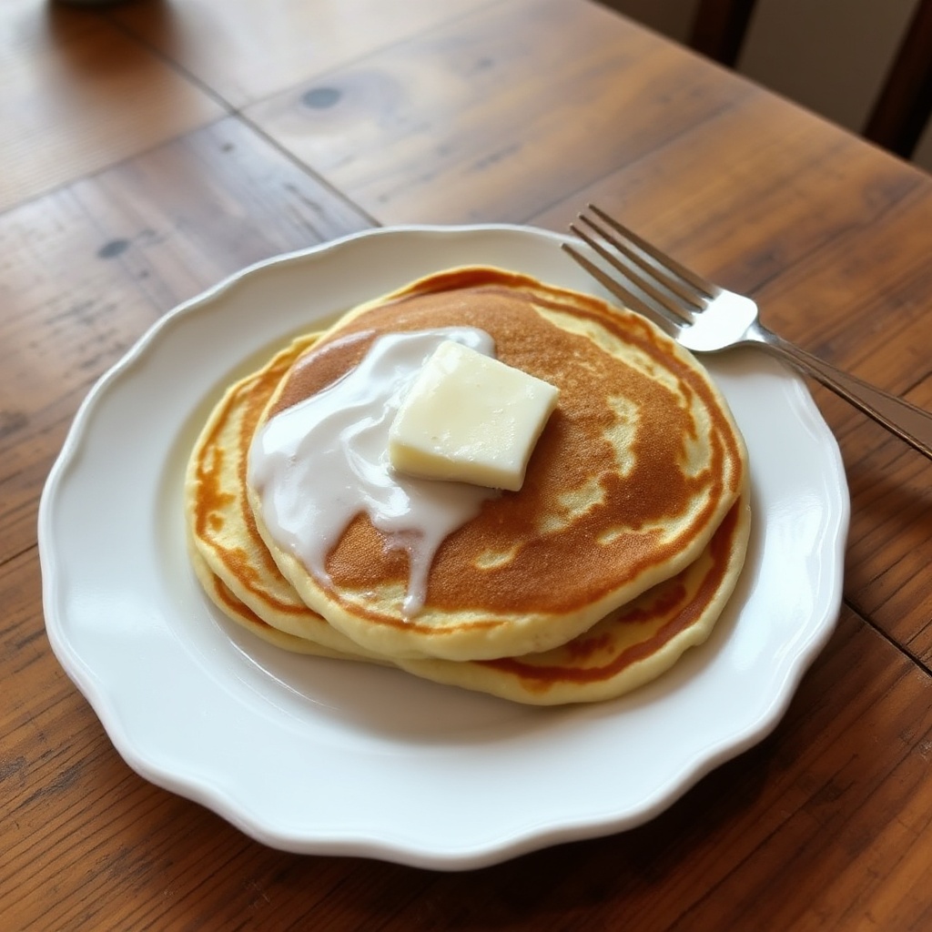 Fluffige Frühstückspfannkuchen