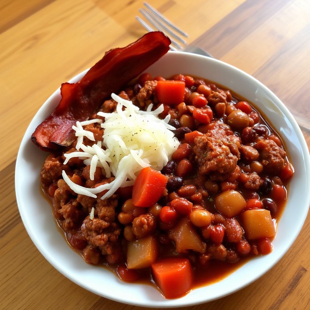 Chili di Manzo Piccante in Pentola Lenta
