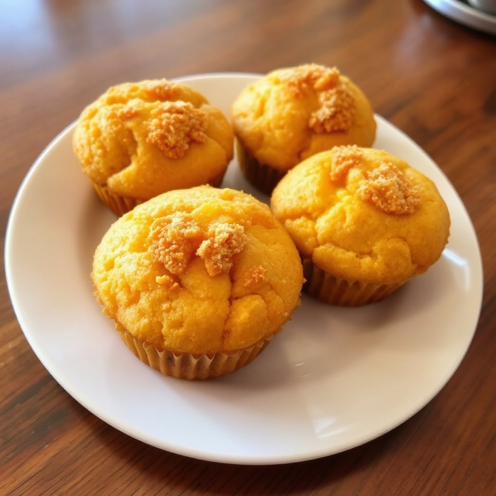 Zesty Orange Muffins mit knusprigem Belag