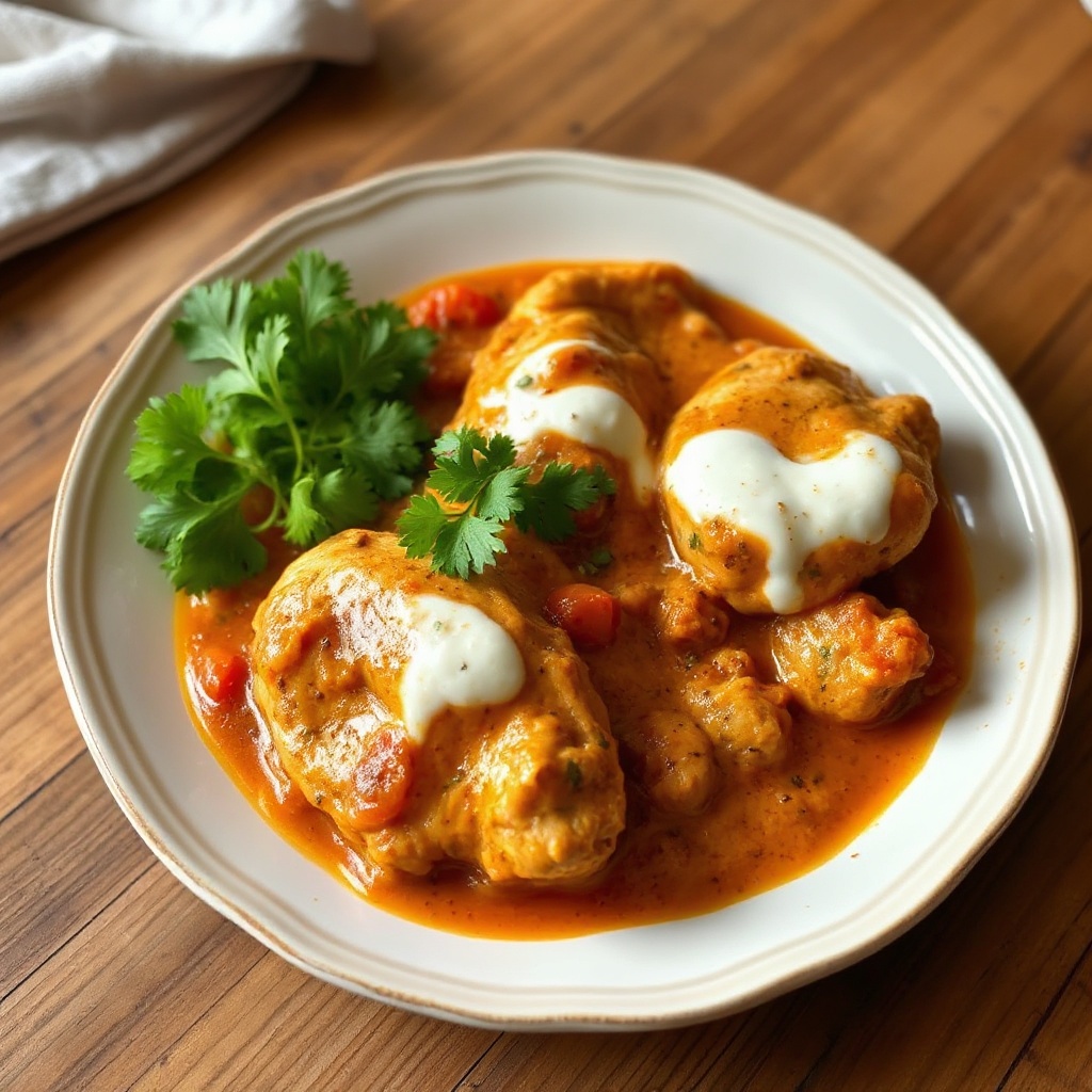 Creamy Chicken Tikka Delight