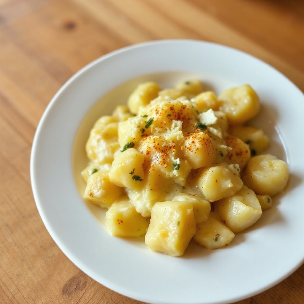 Cremiger Parmesan Kartoffelauflauf