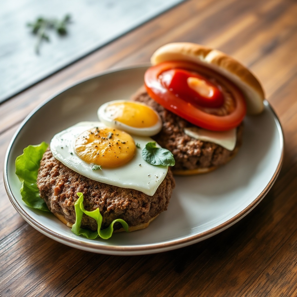 Hamburger di Manzo alle Erbe Aromatiche