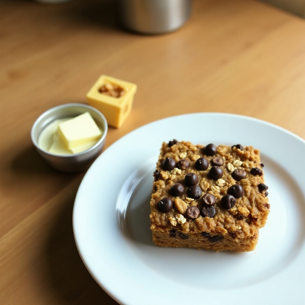 Schokoladen-Erdnussbutter-Hafer-Riegel
