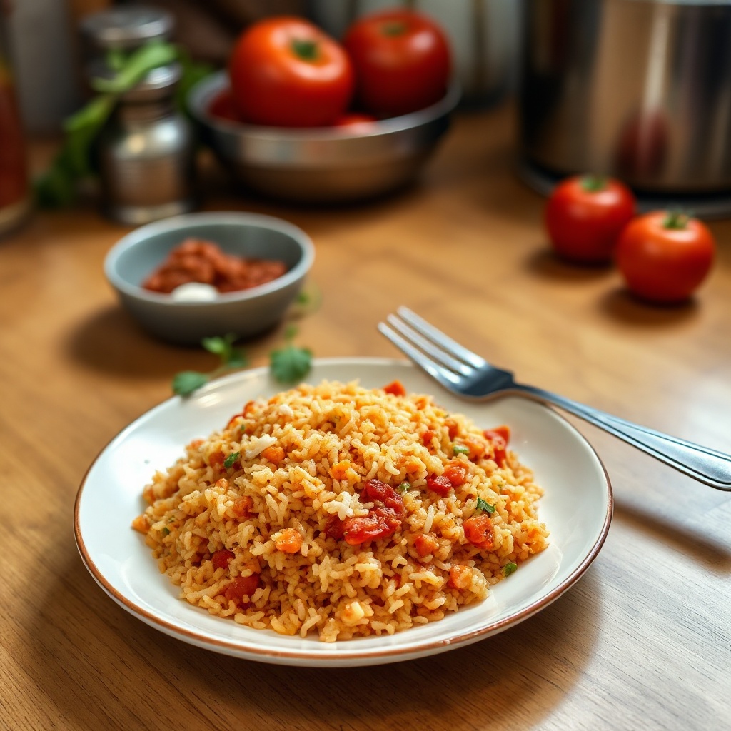 Riso al Pomodoro in Stile Messicano