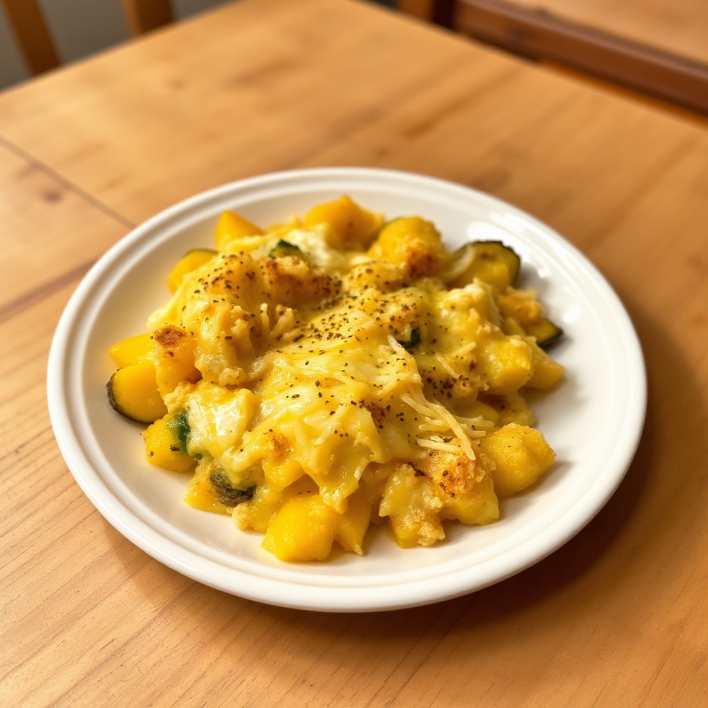 Käse-Zucchini-Auflauf