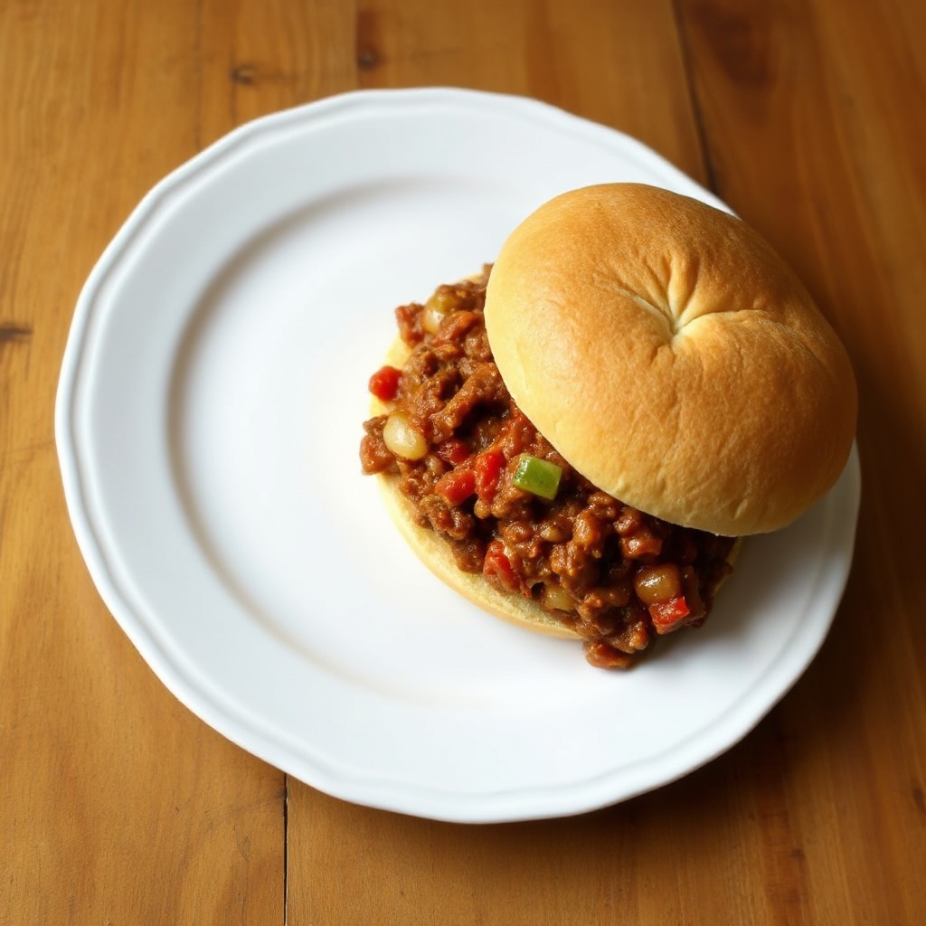Herzhafte Rindfleisch Sloppy Sandwiches