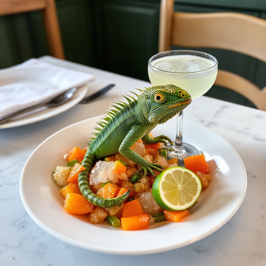 Radiant Iguana Cocktail