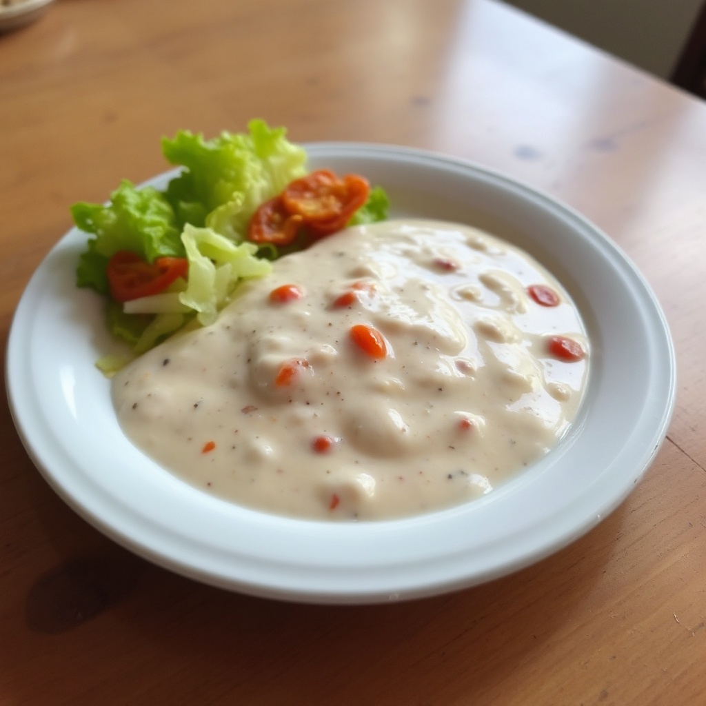 Hausgemachtes cremiges Inseldressing