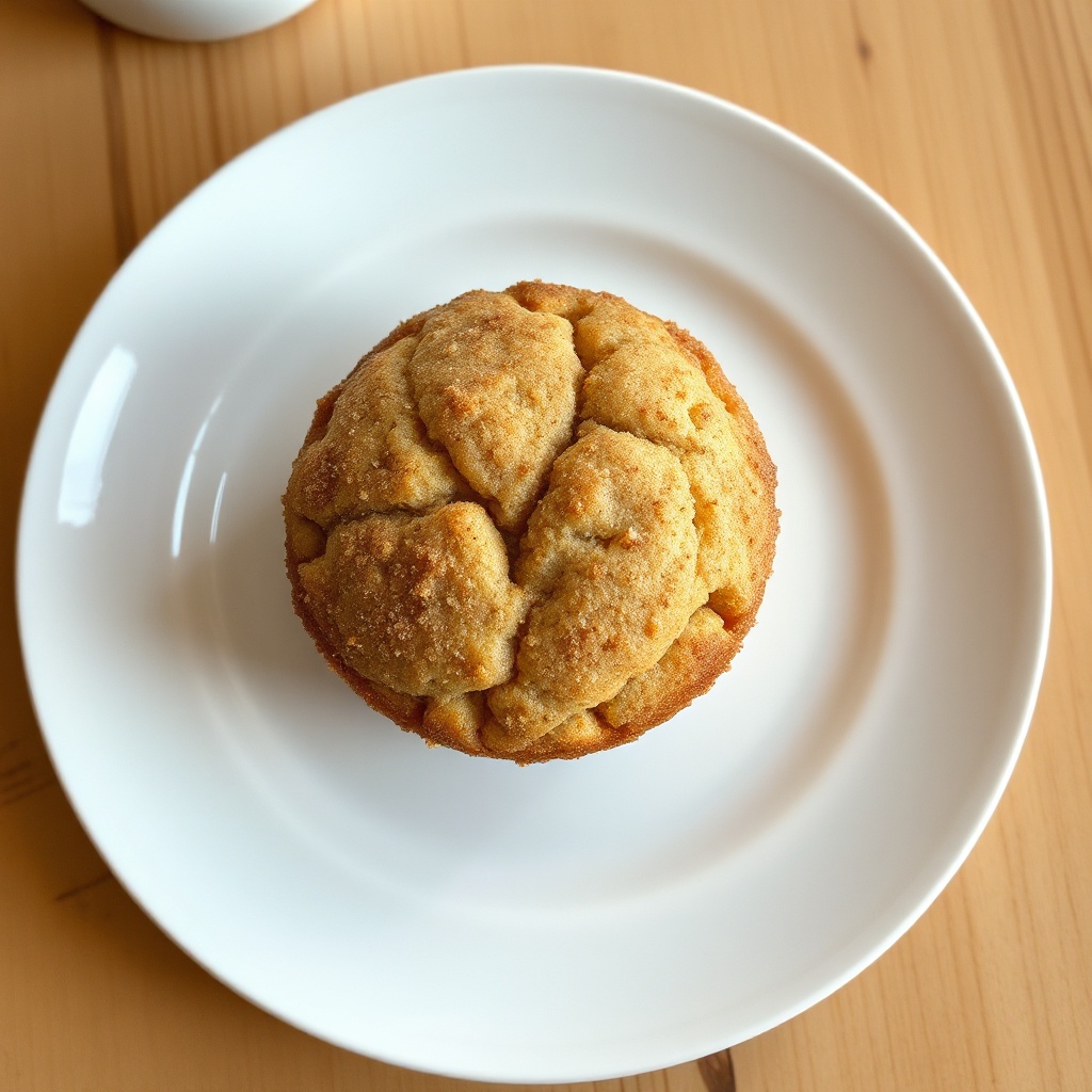 Muffin per Colazione con Zucchero e Cannella