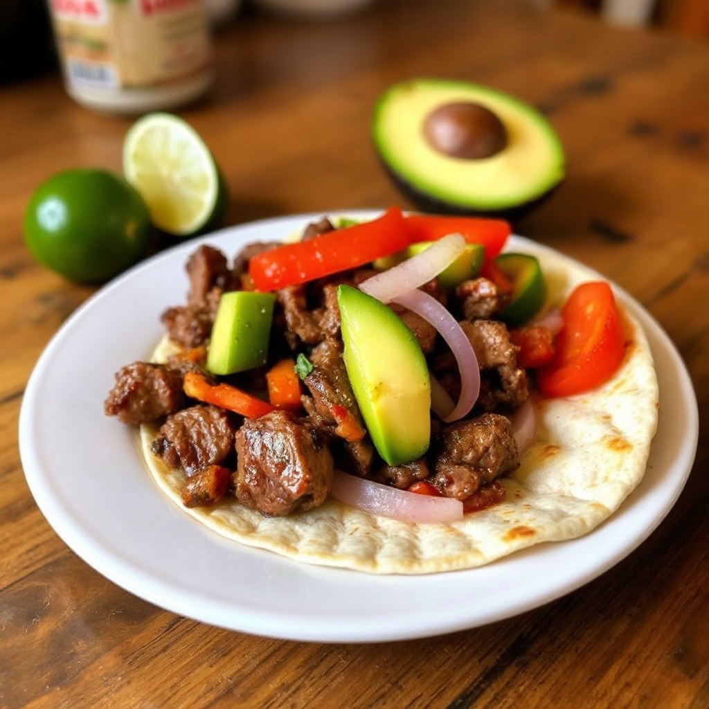 Fajitas di Manzo Veloci e Gustose