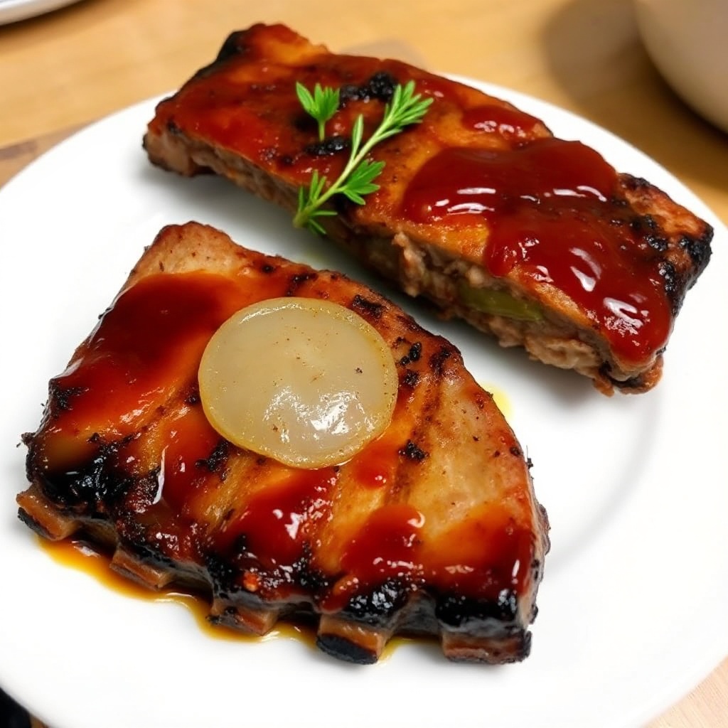 Savory Grilled Ribs with Tangy Glaze
