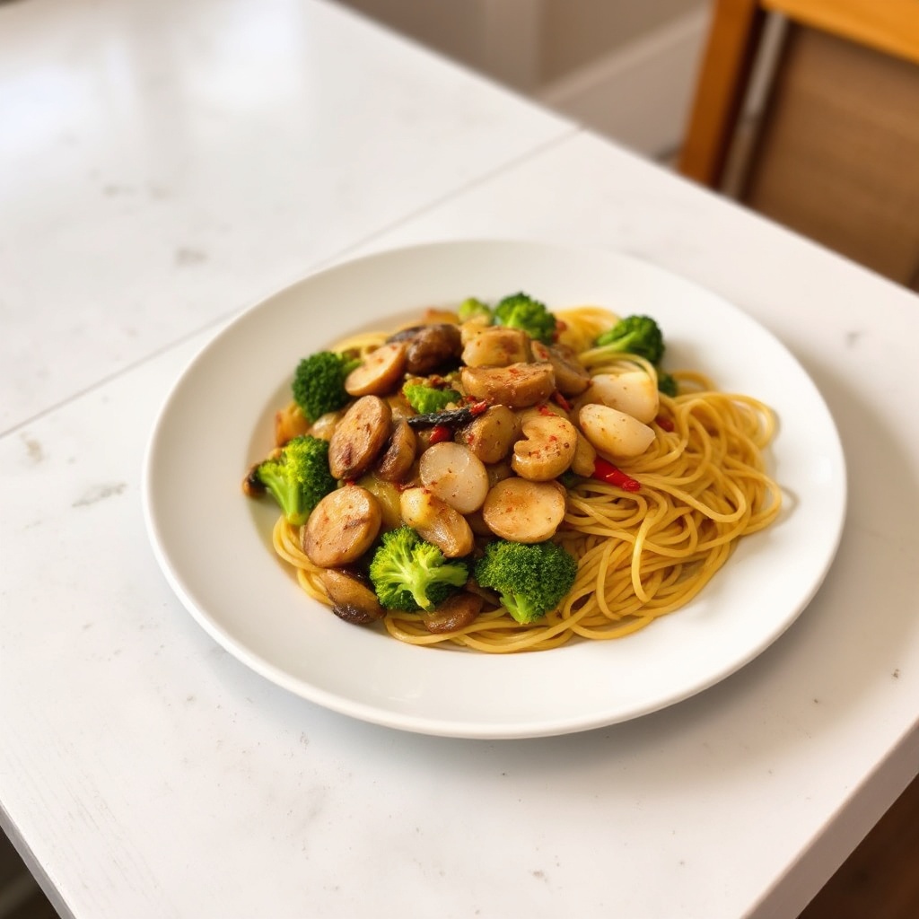 Saltato di Verdure con Cinque Spezie