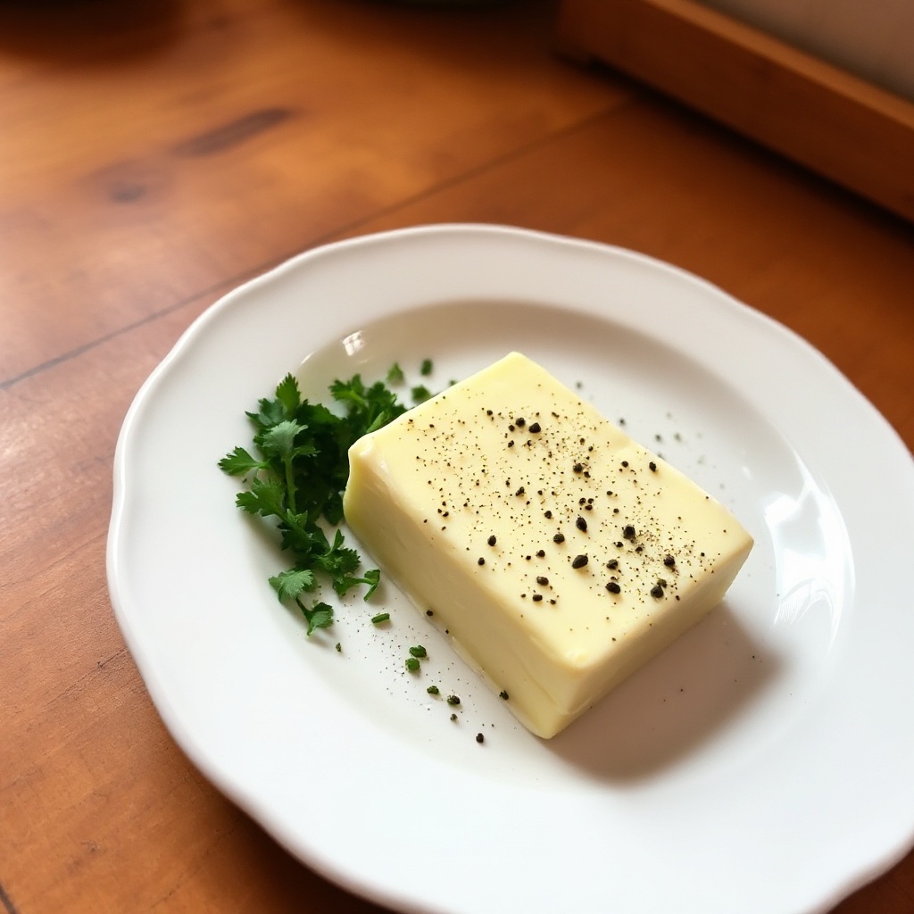 Knoblauch-Kräuter-Compoundbutter
