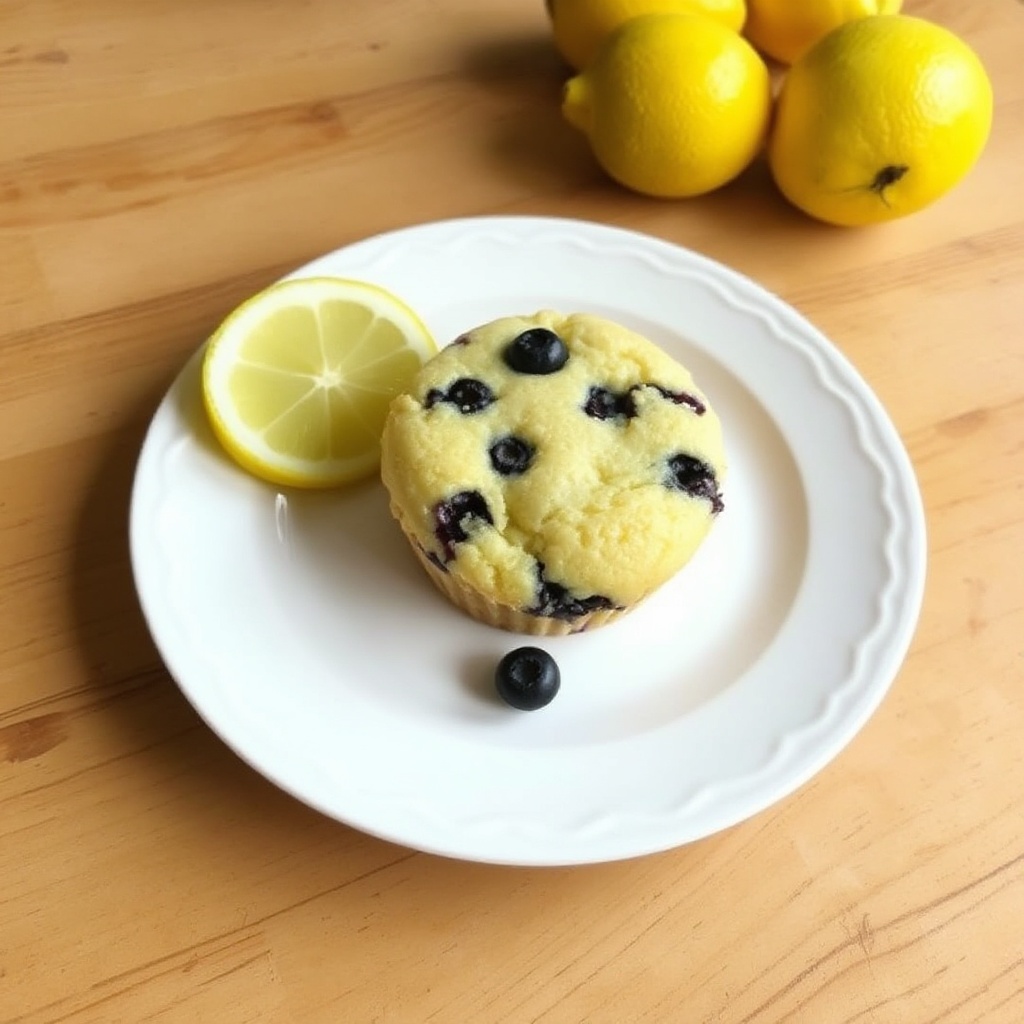Muffin ai Mirtilli e Limone con un Tocco di Vaniglia