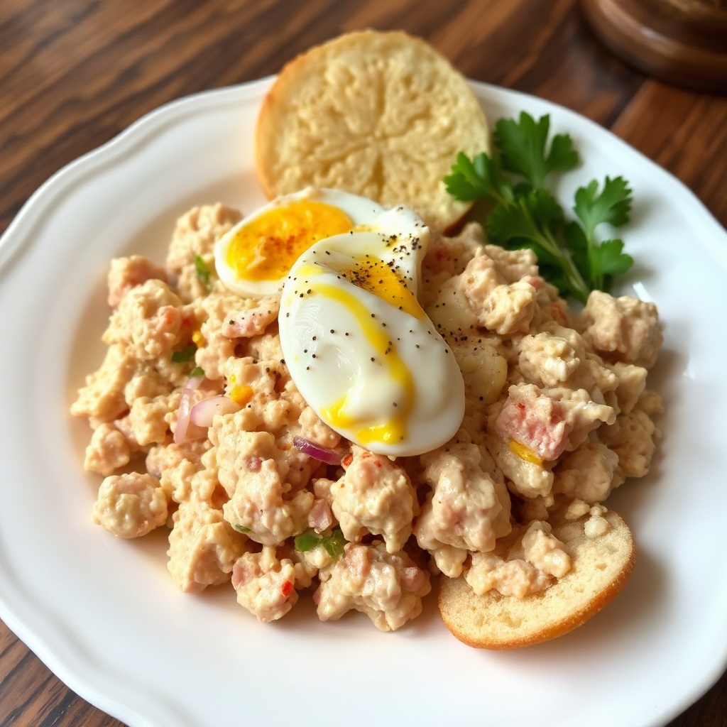 Zesty Tuna and Egg Salad Delight