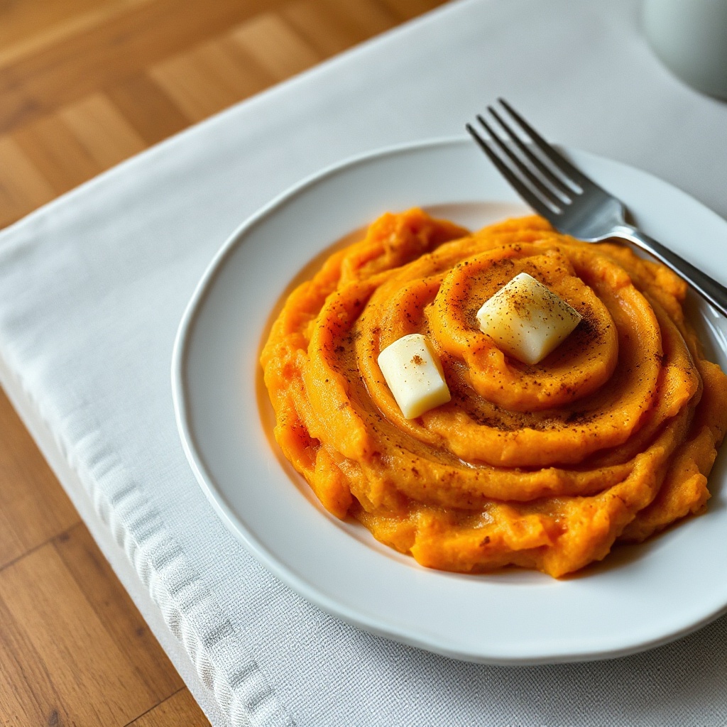 Spiced Sweet Potato Mash