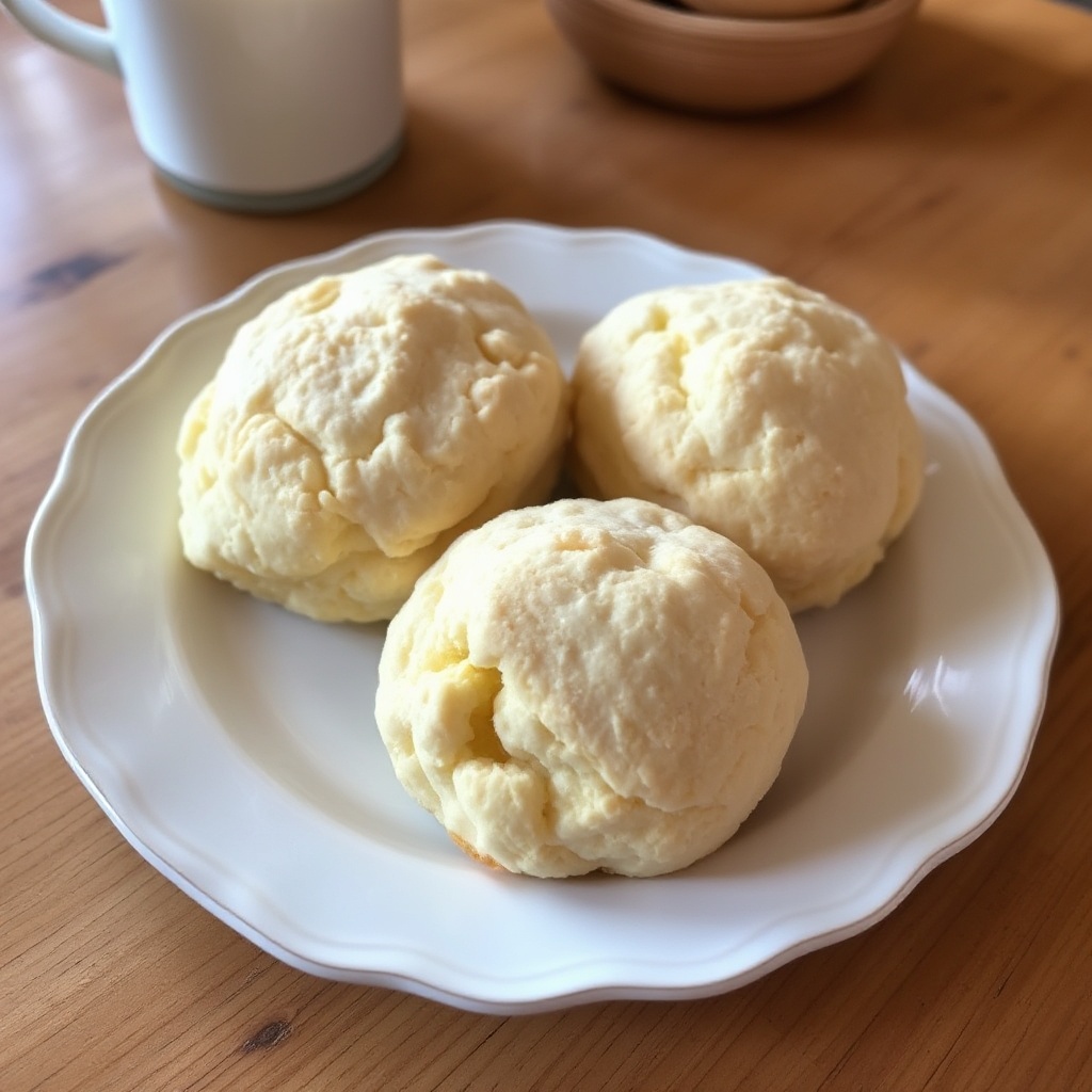 Fluffige hausgemachte Kekse