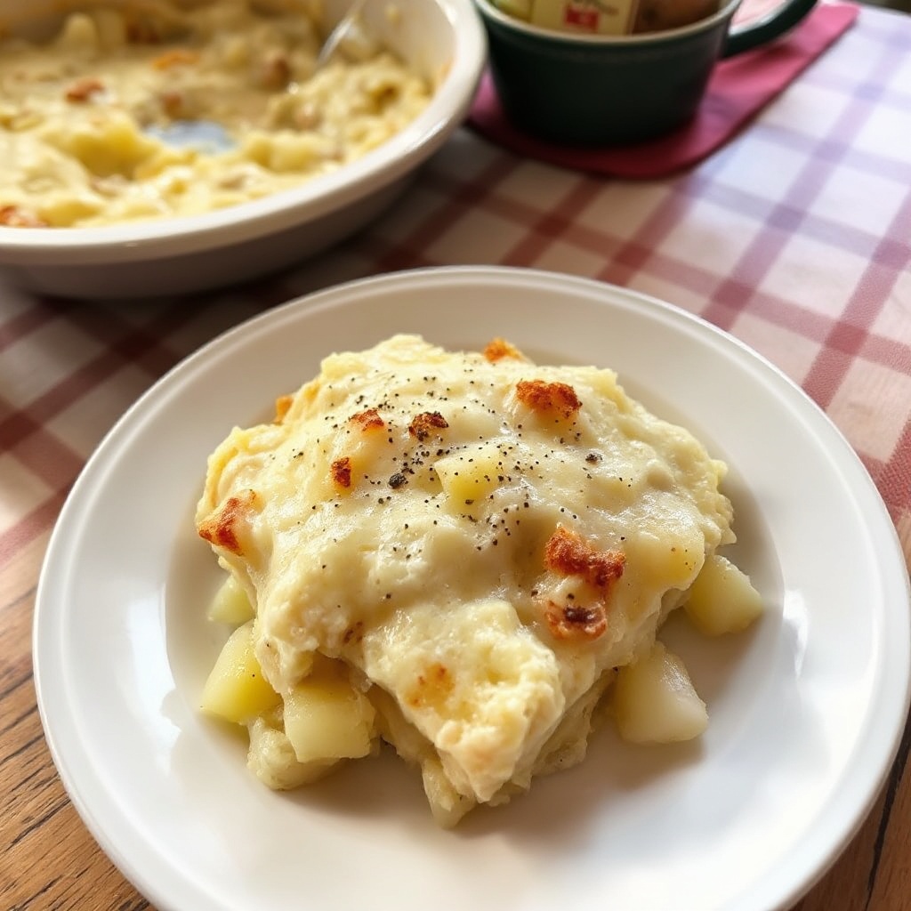 Creamy Layered Potato Bake