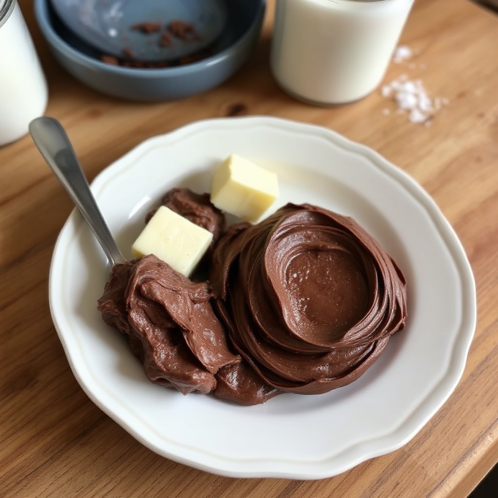 Frosting al Burro di Cioccolato Setoso